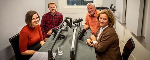 Nora Hagstrøm fra OsloMet og Jon Koppang fra Oslo Universitetssykehus